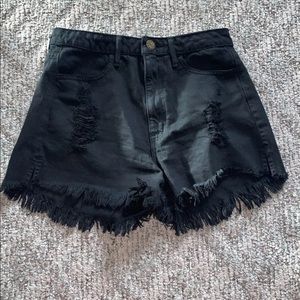 SHOW ME YOUR MUMU High Wasted Shorts